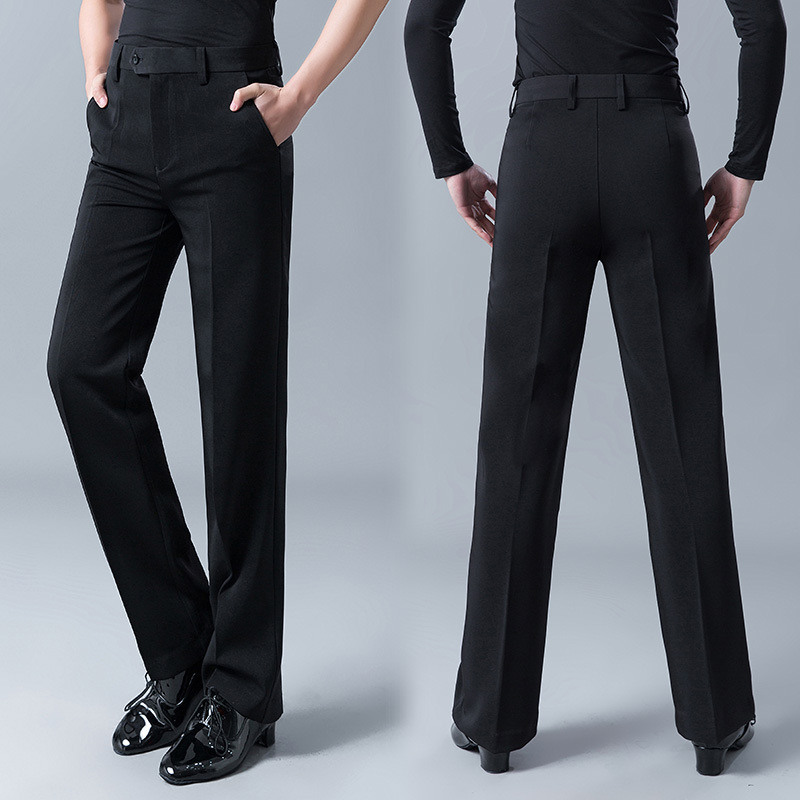 Dao Dao Latin Dance Pants Men's New Modern Dance Ballroom Dance Practice Performance Pants Men's Square Dance Pants
