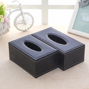 Creative European leather tissue box car tissue box wholesale car pu leather paper box wholesale paper box