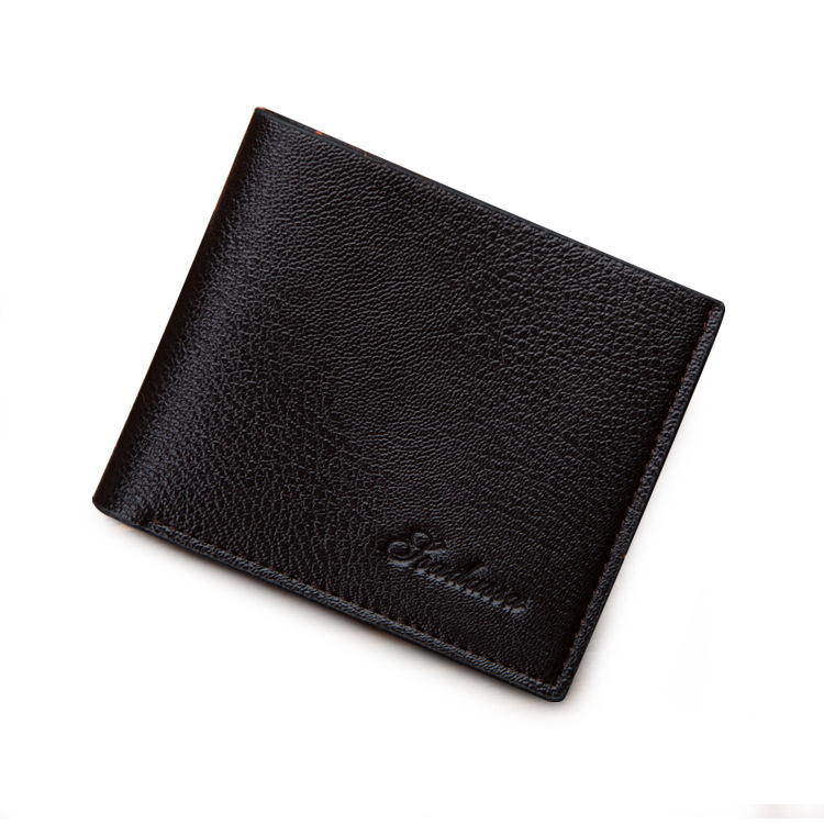 2019 New pu multi card short men's wallet change hand bag Yiwu foreign trade supply a generation of hair