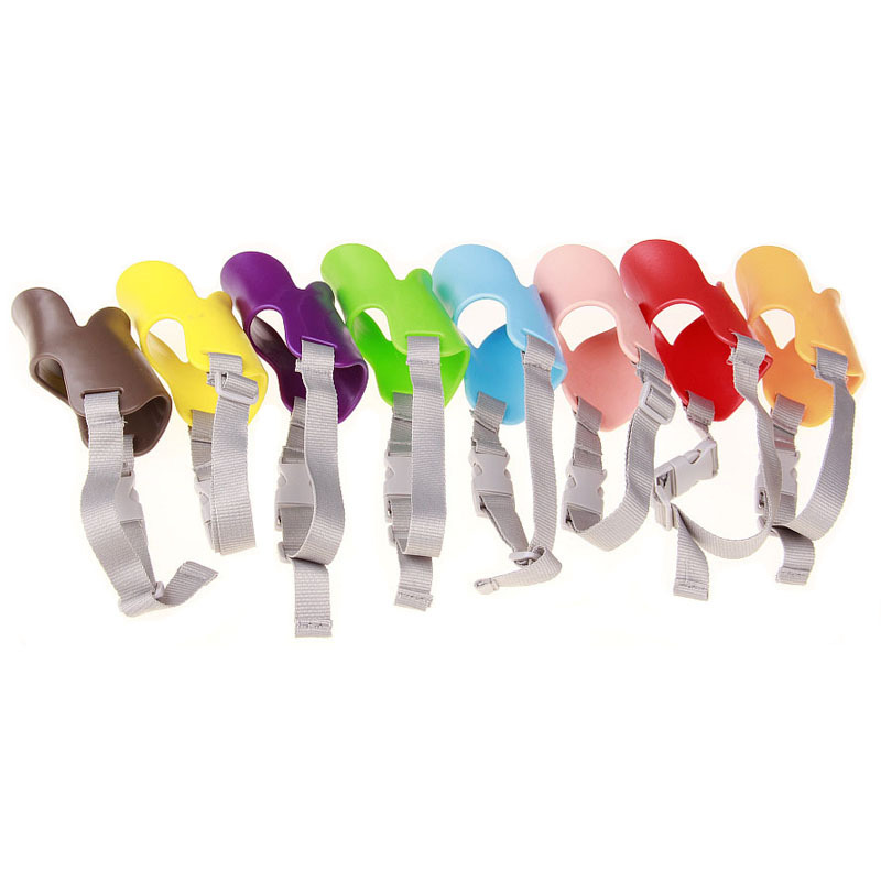 PET soft duck muzzle anti-bite anti-calling silicone muzzle essence packaging dog mask dog muzzle pet supplies wholesale