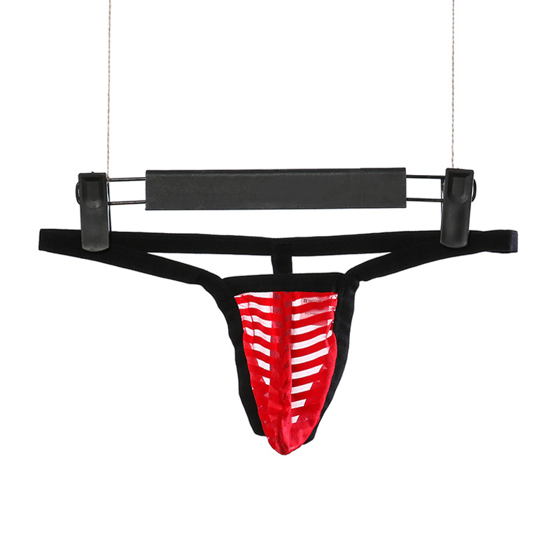 A generation of men's thong low waist show ass T pants sexy underwear breathable Europe and the United States