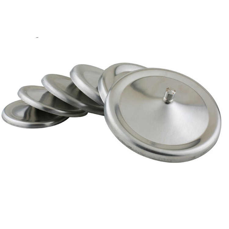 Factory spot supply corrosion pot cover household beautiful insulation cup cover stainless steel cup cover No. 3 diameter 10.3cm