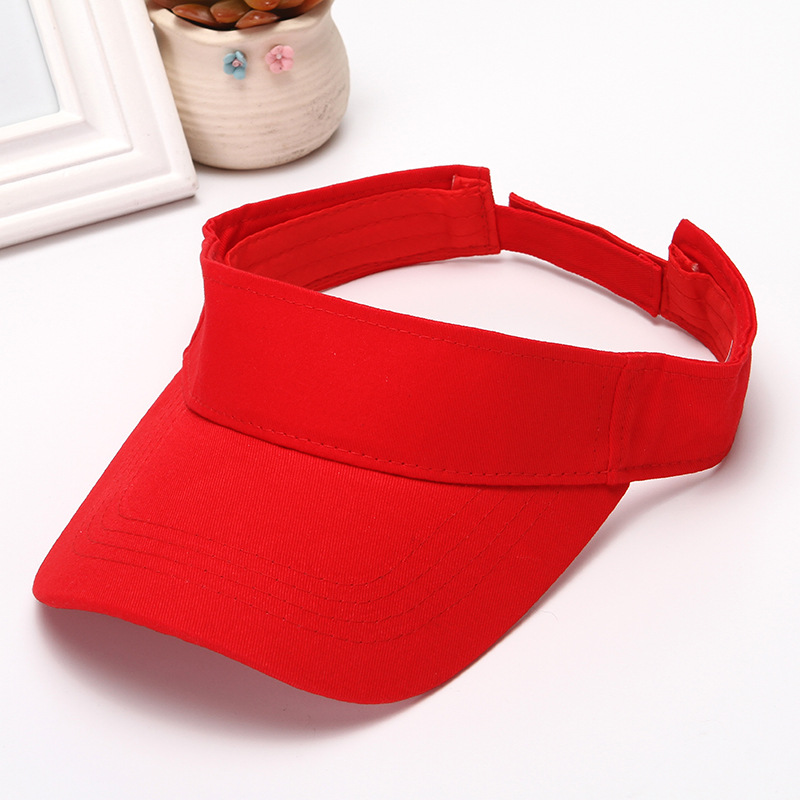Cross-border Empty Cap Cotton Men and Women Outdoor Running Sun Hat Student Cotton Solid Color Baseball Cap Sunshade Hat