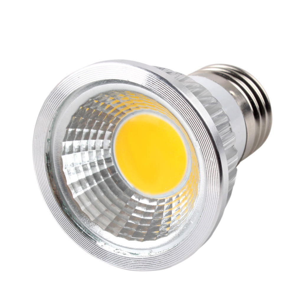led lamp Cup MR16GU10E27 aluminum shell COB spotlight 7W12W15W home shopping mall ceiling light led light source
