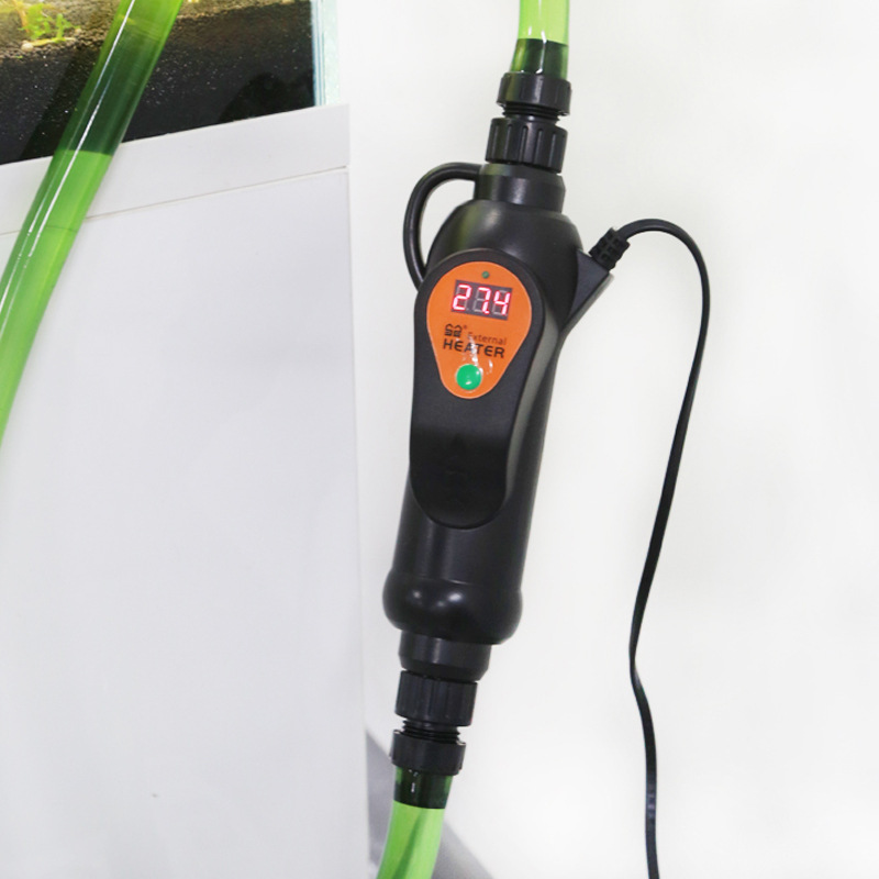 Factory direct cylinder external heater heating rod digital constant temperature display filter barrel specially equipped with EH series