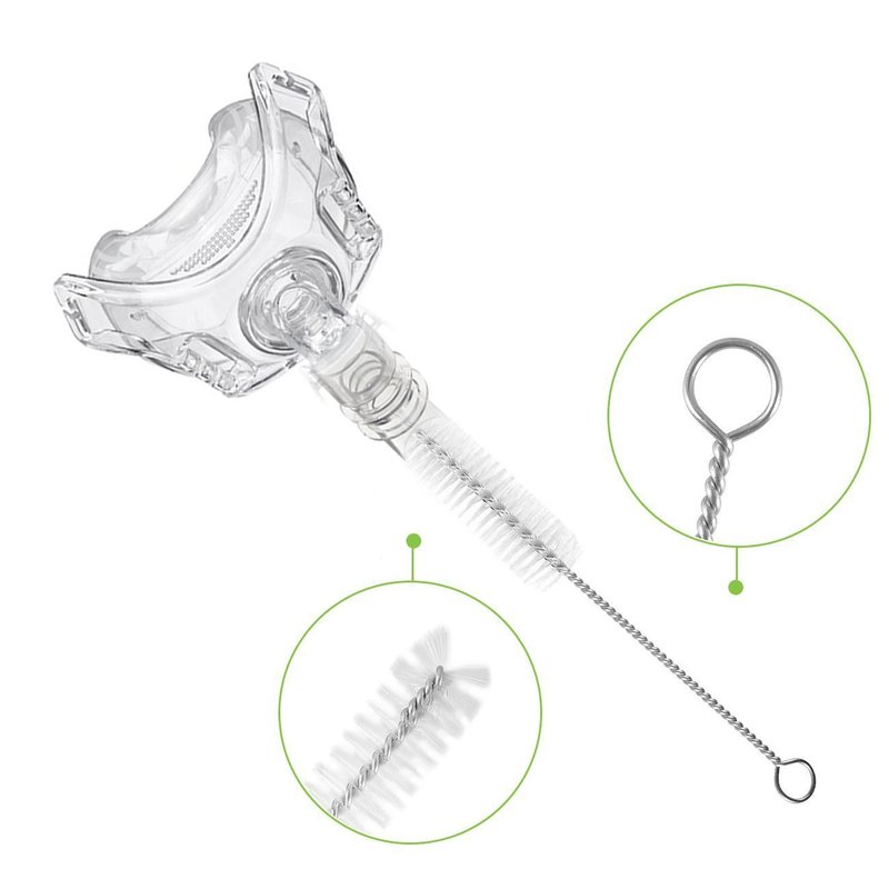 ユニバーサル呼吸機チューブブラシ Resmed フィリップス呼吸機クリーニング耐久性のあるナイロン毛ホームクリーニングツール|undefined