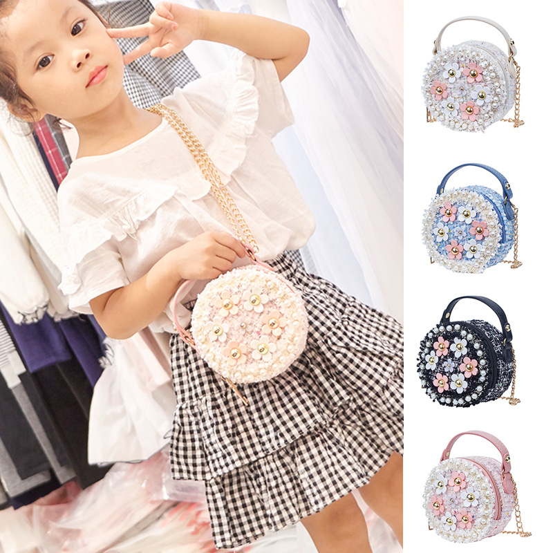 2021 New Children's Bag Princess Bag Fashion Children's Shoulder Handbag Fashion Chain Crossbody Bag