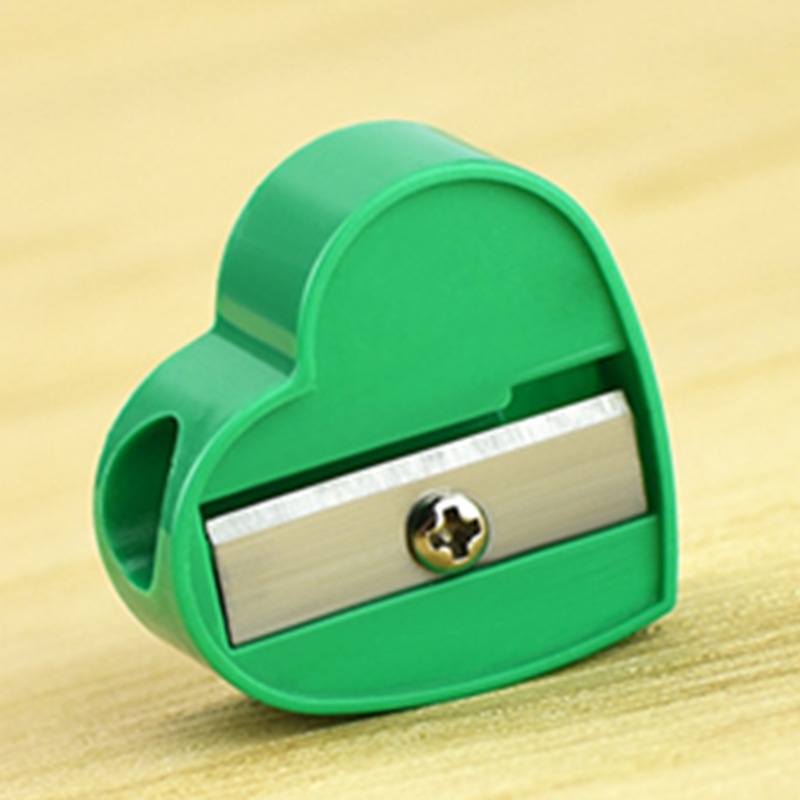 TAIHAO heart-shaped pencil sharpener pencil sharpener foreign trade pencil sharpener student pencil sharpener heart-shaped eyebrow pencil sharpener