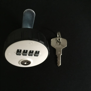 Da Yuefa Mechanical Code Lock with Key File Cabinet Code Lock Pull Disk Code Lock 4-digit Code Lock