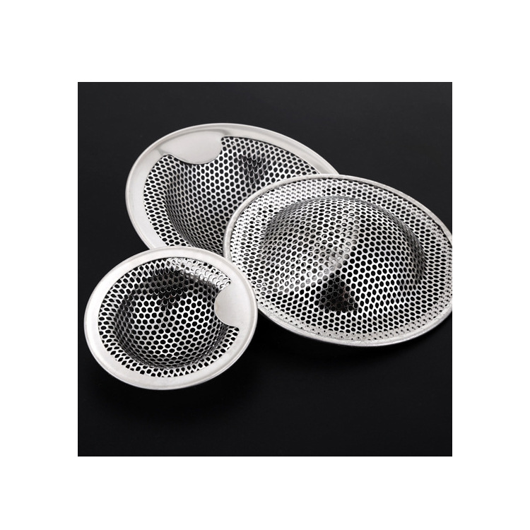 Kitchen stainless steel filter net bathroom water pipe floor drain sink sewer filter net kitchen vegetable basin filter