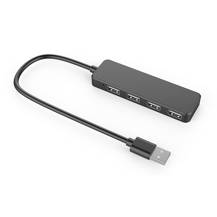 USB2.0 ultra-thin 4-port HUB computer external one-to-four USBhub multi-function splitter expansion dock