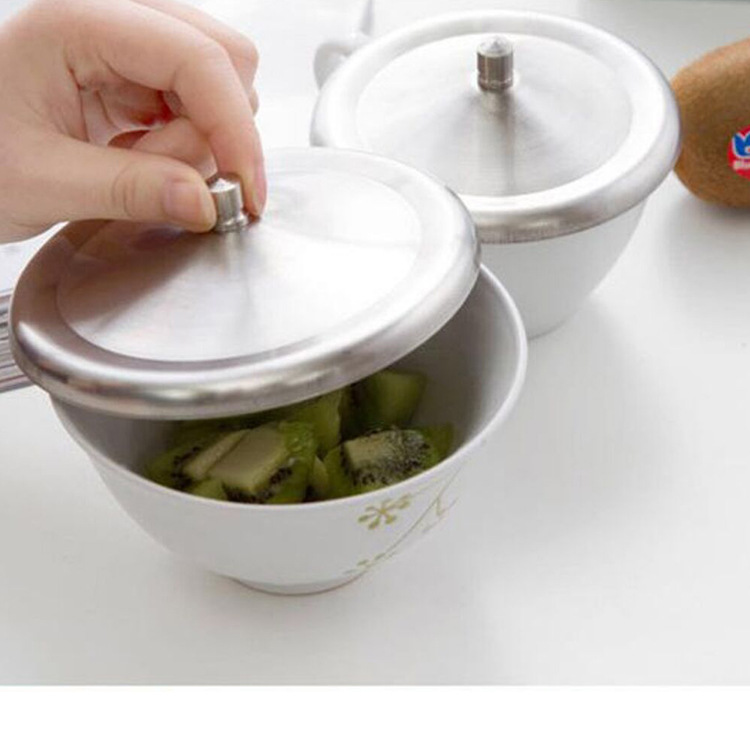 Factory spot supply corrosion pot cover household beautiful insulation cup cover stainless steel cup cover No. 3 diameter 10.3cm
