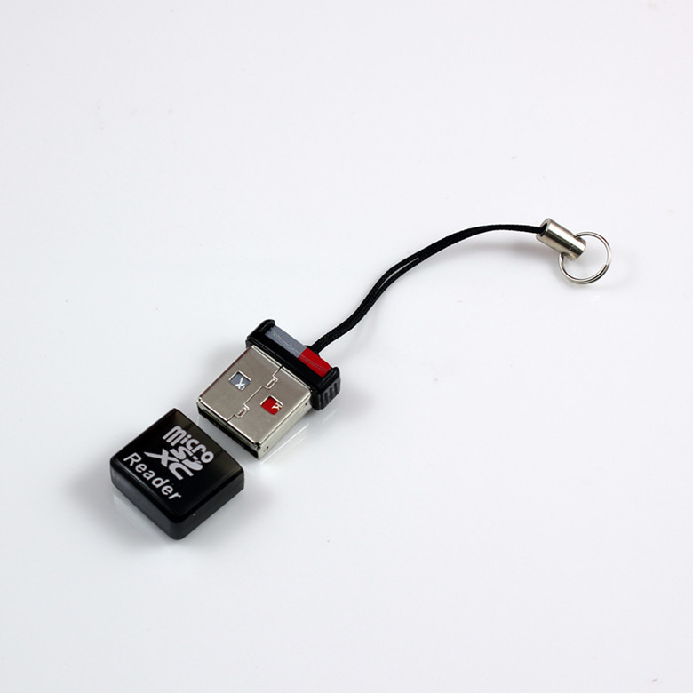 Super Mini Card Reader tf mobile phone memory card portable card reader usb2.0 High speed card reader car Reader