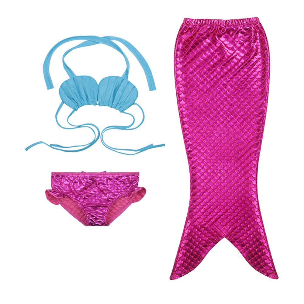European and American Explosions Mermaid Swimwear Children's Swimsuit Swimwear Mermaid Tail Girls Bikini Swimwear Girls