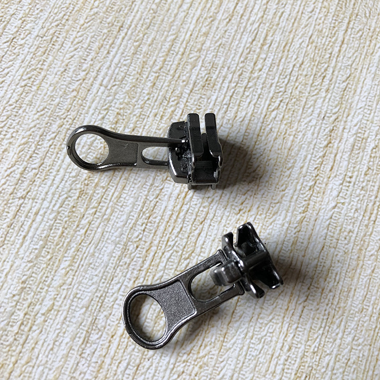 Spot No.5 black nickel disc pull-down pull pull head clothing leather jacket coat for No.5 resin zipper pull
