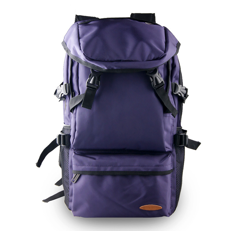Large Capacity Travel Backpack for Men Outdoor Dual Shoulder Bag Luggage Sports Bag New Dual-Back Hiking Bag for Women Printed Logo