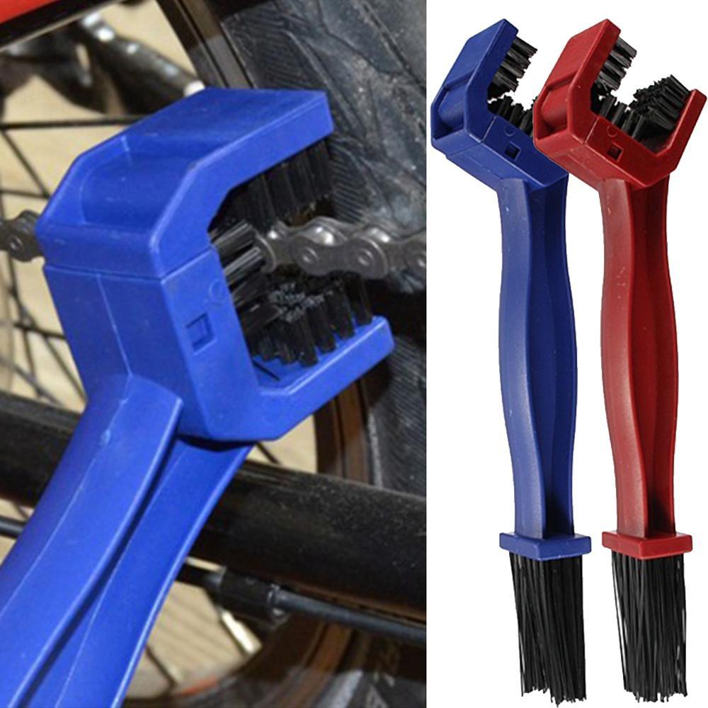 Mountain Bike Cleaning Brush Bicycle Chain Brush Plate Chain Cleaning Big Brush Bicycle Accessories