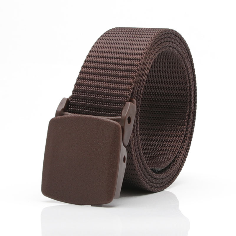 New Outdoor Tactical Sports belt men and women canvas belt high quality quick-drying plastic anti-allergy belt wholesale_voghion.com