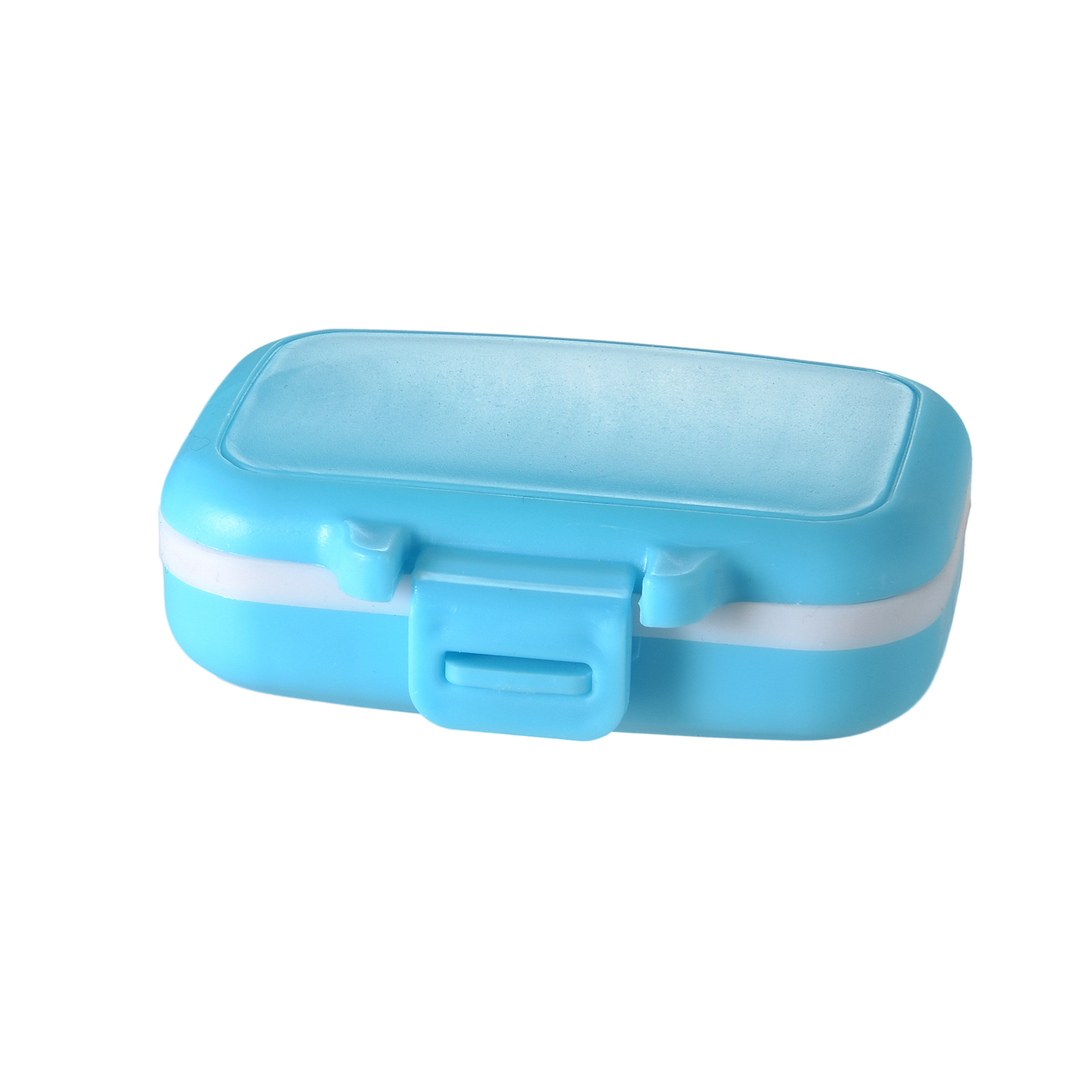 Three-compartment portable small medicine box portable mini medicine box medicine storage box multi-functional medicine box