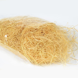 Factory direct original hemp color natural raffia packaging filling gift box decoration 30g per pack in stock