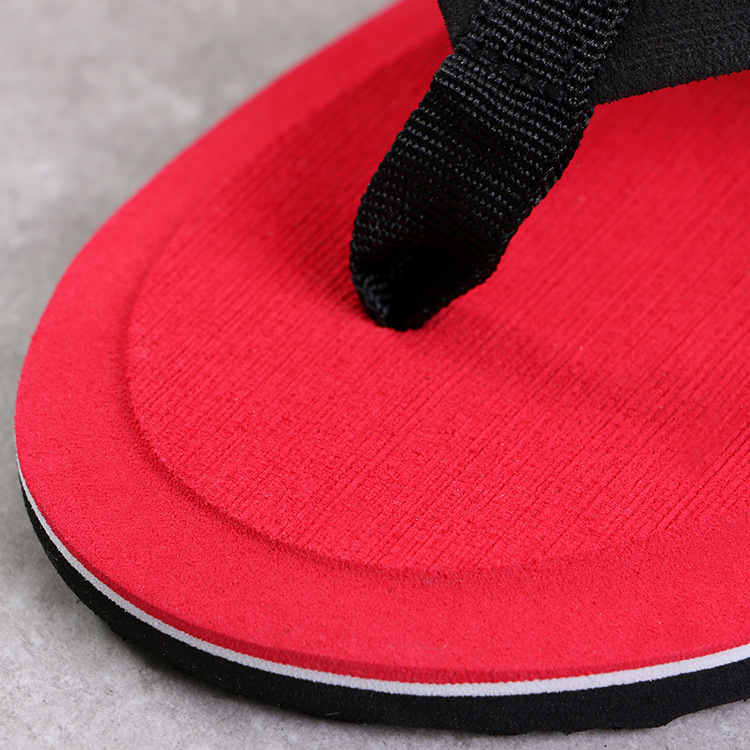 Men's Korean version of summer trendy Beckham with indoor and outdoor slippers home leisure beach flip-flops factory direct supply