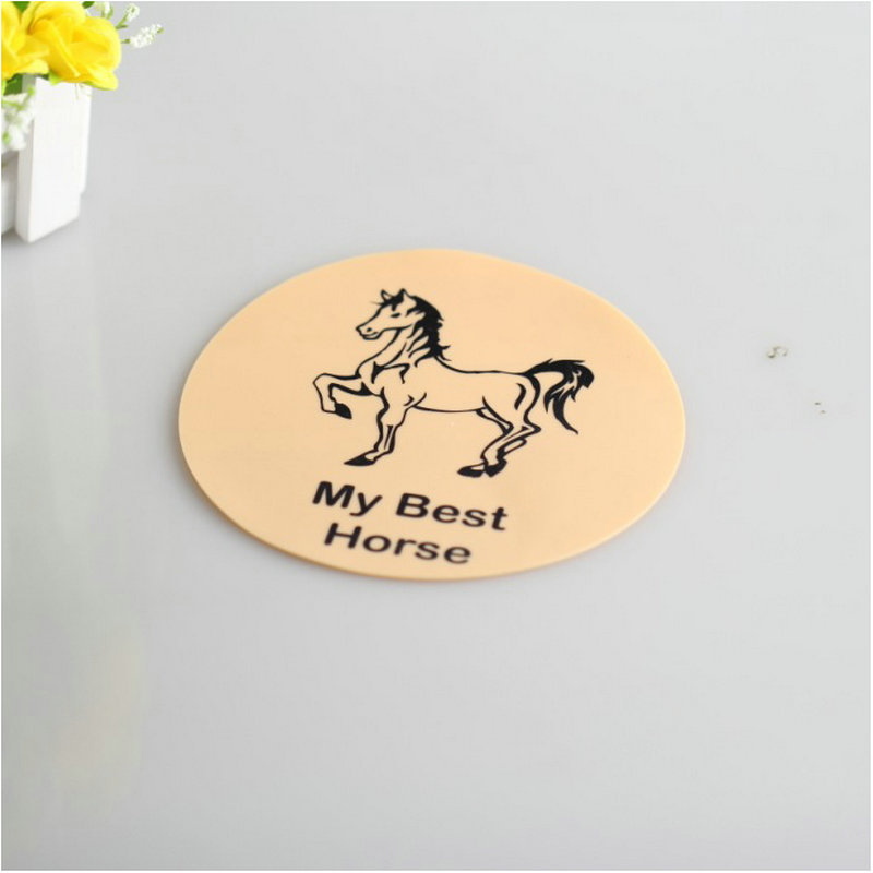 Cross-Border 2020 new creative round heat insulation non-slip silicone bottle opening mat multi-pattern color silicone coaster