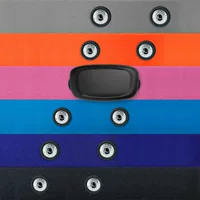 Профессиональный R & D Bluetooth Пульсометр нагрудный ремень Завод Прямые поставки Bluetooth Пульсометр Ремень Темная Пряжка Расстояние 46 ммforpolar