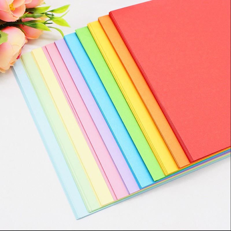 230g color hard cardboard A4 color cardboard painting making greeting card cover paper Children's handmade cardboard