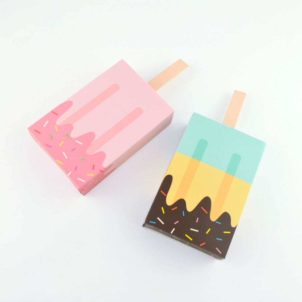 European Style Personalized Fruit Candy Box Popsicle Ice Cream Box Creative Ice Cream Candy Packaging Box Gift Packaging Box