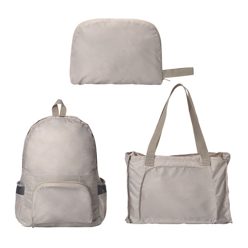 Travel Dual-Use Foldable Backpack Multifunctional Simple Women's Backpack Bag Portable Backpack