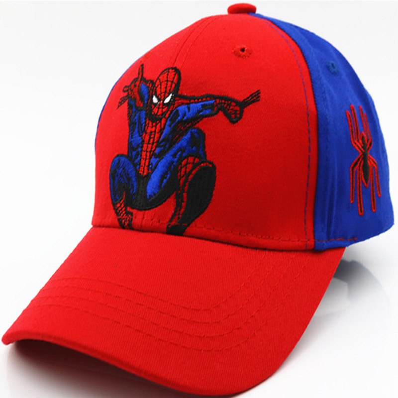 Spring and summer children's hat cross-border children's baseball cap foreign trade Girl cap boy Spider Man hat sunscreen