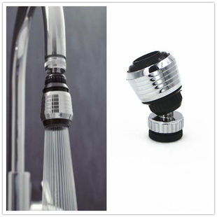 Faucet water-saving bubbler 360 degrees rotating joint aerating shower splash-proof filter nozzle
