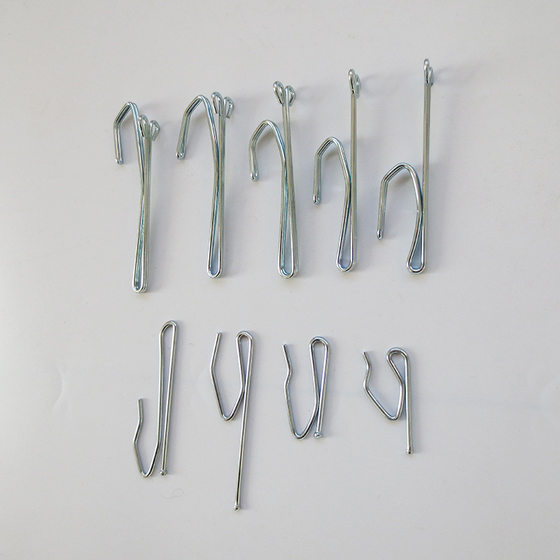 Botou Yongchuang Spring Manufacturing Co., Ltd. Curtain Hook Double Wire Hook Curtain Hook Metal Hook Iron Hook