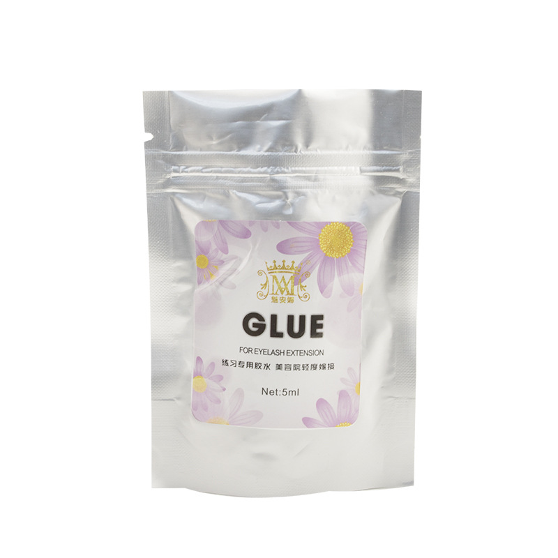 Planting False Eyelash Yellow Label Glue Low Taste Stimulating Eyelash Glue for Grafting Eyelash Practice