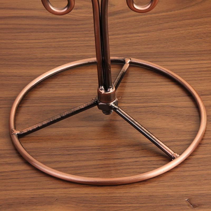 Factory wholesale creative red wine cup holder S-shaped goblet holder hanging cup holder hanging wine cup holder a generation of hair