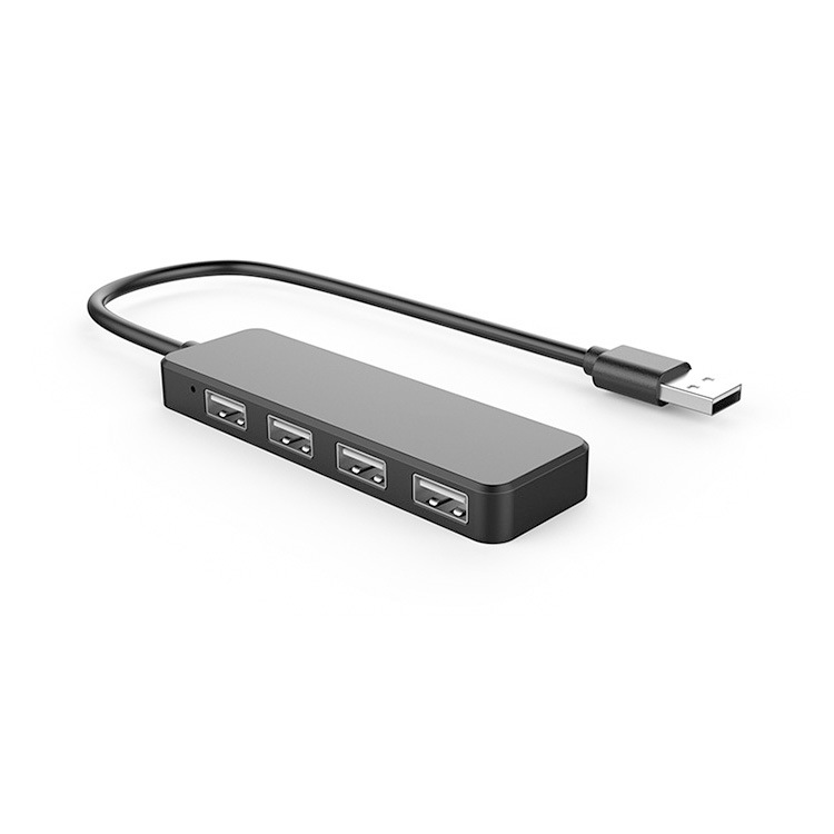 USB2.0 ultra-thin 4-port HUB computer external one-to-four USBhub multi-function splitter expansion dock