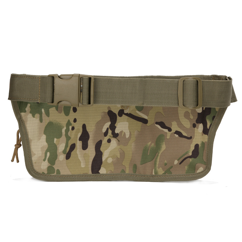 Spot supply triple small waist bag adventure camouflage bag functional waist bag outdoor small waterproof mountaineering cycling bag