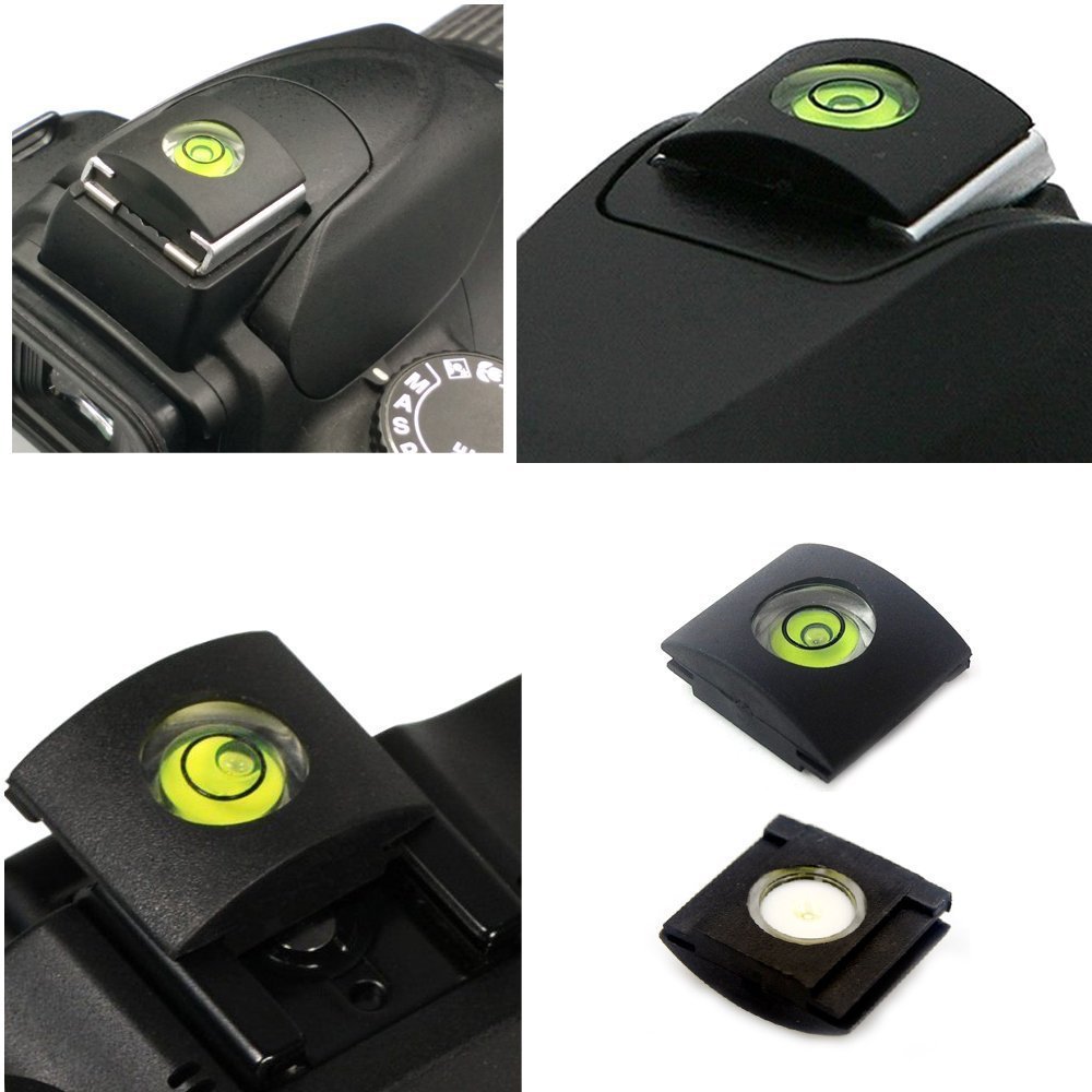 Calio hot shoe level meter hot shoe dust cover universal SLR camera hot shoe level meter