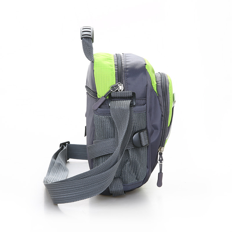 Foreign Trade New Casual Shoulder Nylon Small Bag Crossbody Men's Bag Fashionable Outdoor Handbag Hanging Double Kettle Sports Bag