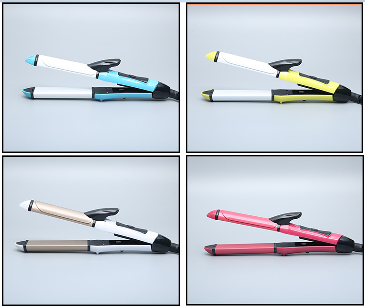 Straight roll dual-purpose bangs inner buckle straight hair two-in-one hair straightener 2009 curling rod splint manufacturers wholesale on behalf of hair