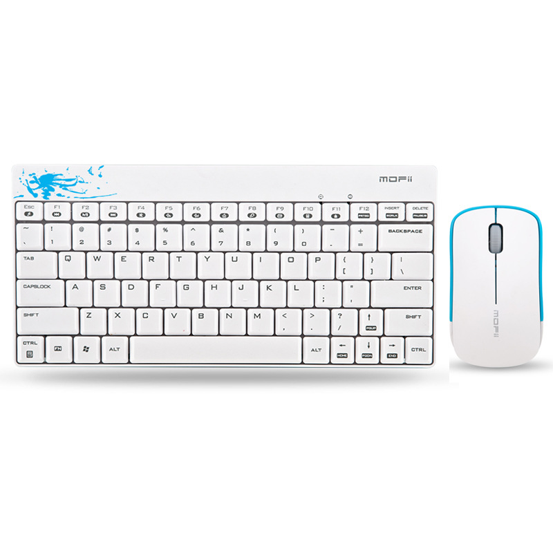 MOFII Skyscraper X210 Wireless Keyboard Mouse Set Mini Notebook Multimedia Power Saving Home Office