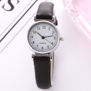 Popular Korean Style Simple Fashion Retro Women's Belt Watch Women's Small Harajuku Mori Student Watch