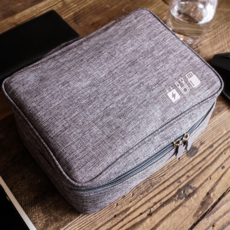 Runhui Cationic Digital Bag Multifunctional Data Line Charging Treasure Storage Bag Mobile Power Headset Storage Bag