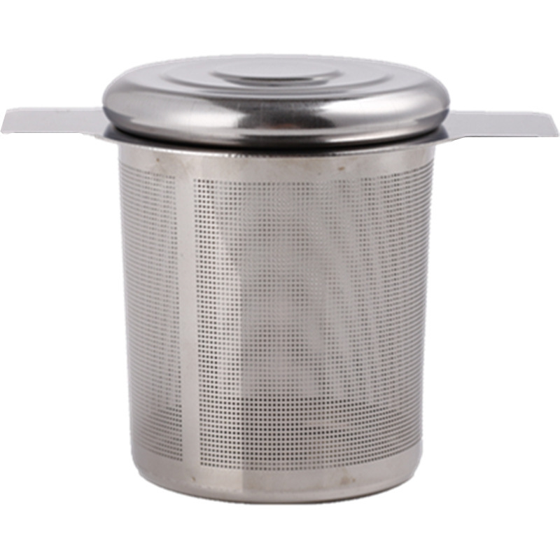 304ステンレス茶漏れ蓋付きフィルタメッシュ両耳茶漏れコーヒー漏れ茶器フィルタには柄網漏れがある|undefined