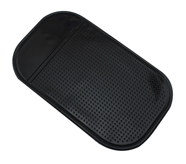 Car silicone anti-slip mat mobile phone anti-slip mat perfume storage sticker high temperature super sticky spider black wholesale