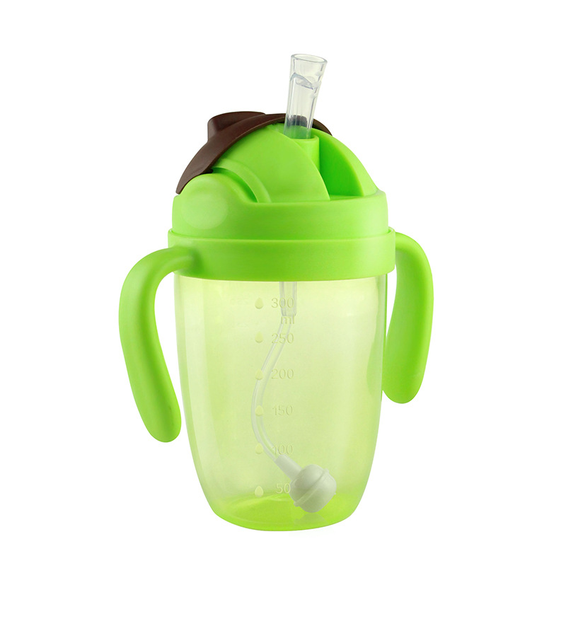 Baby's Baby Drinking Cup Children's Leak-proof Choking-proof Drop-proof Straw Cup Gravity Ball Baby Drinking Cup