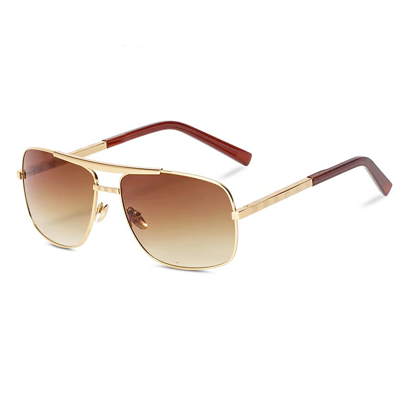 Sunglasses Men's Driving Elastic Retro Metal Box Sunglasses Fashion Cross-Border Glasses Women's High-Level Sense