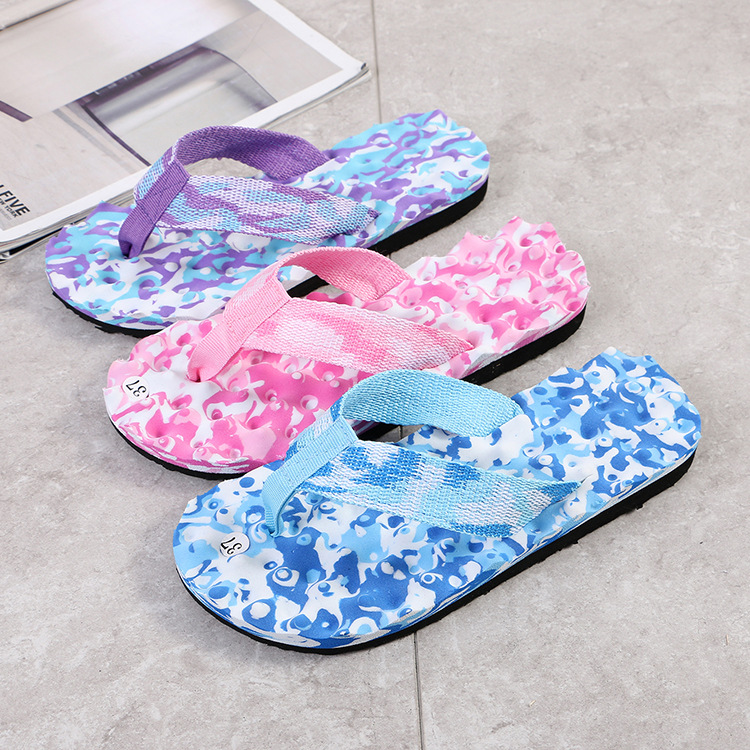 2022 summer fashion simple couple slippers clip toe slope heel men's indoor and outdoor flip-flop shoes manufacturers wholesale