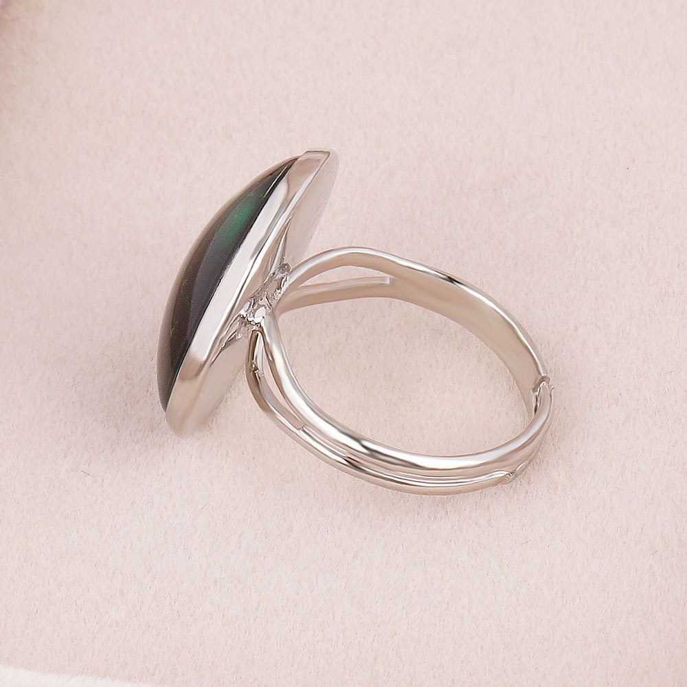 Cross-border New Accessories Unicorn Time Gem Opening Adjustable Ring Children's Cartoon Pegasus Trinkets