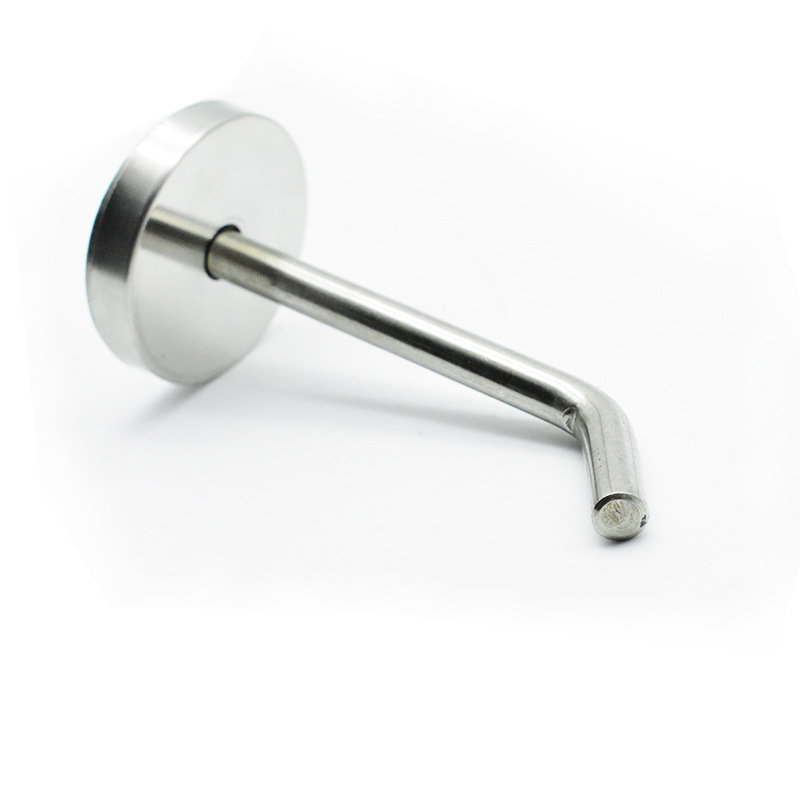 Solid Lengthened Stainless Steel Clothes Hook Display Rack Safety Hat Hook Kitchen Bathroom Hat Elephant Nose Hook Fitting Room